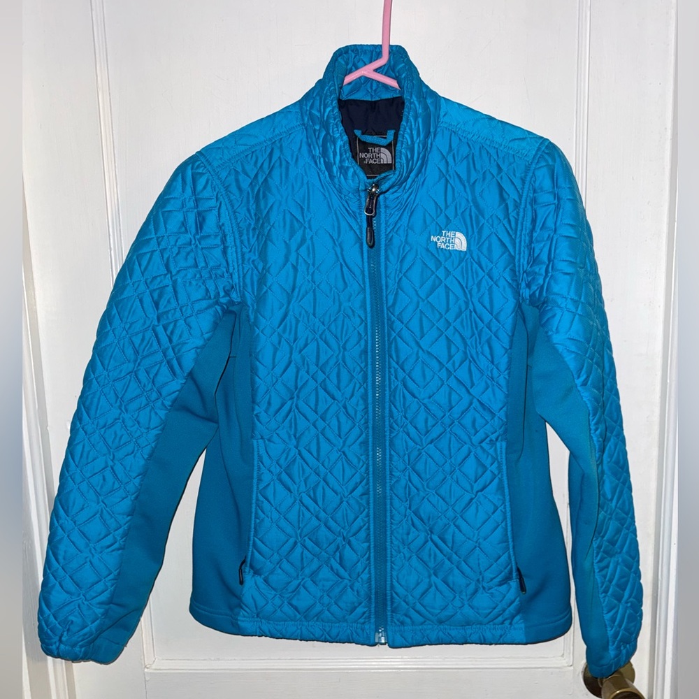 The North Face Vibrant Blue Puffer Jacket